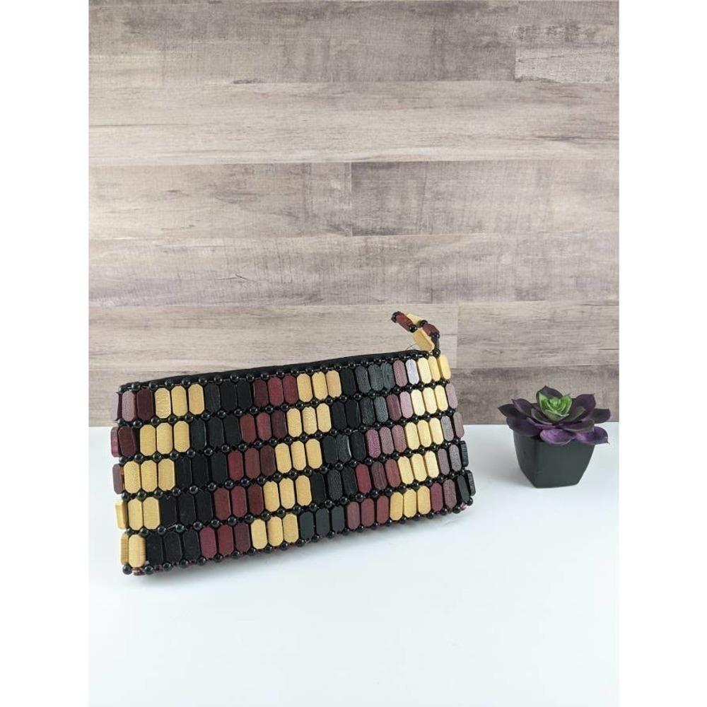Handmade Beaded Wallet Clutch